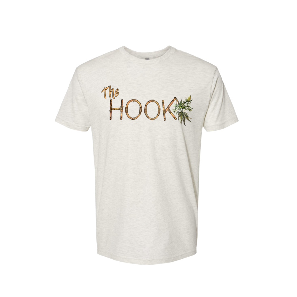 Photograph of product: Bamboo Hook Tee Oatmeal Grey - M