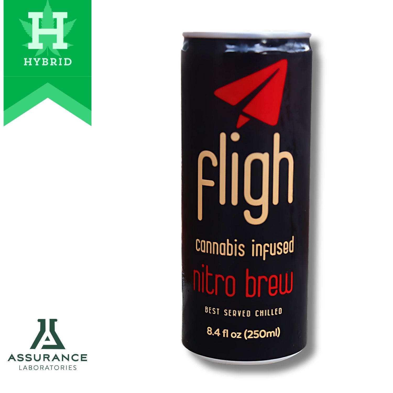 Photograph of product: AL-Fligh | Edibles TH-oui | Drinks | 1pk | Nitro Brew | 25mg