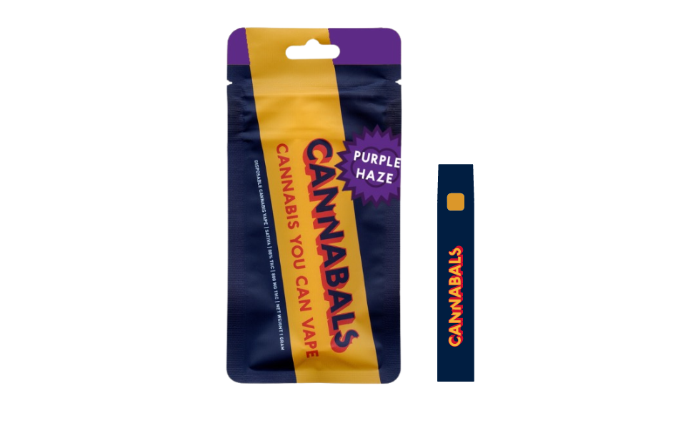 Photograph of product: Cannabals | Purple Haze | Oui'd | AIO