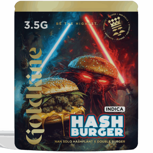 Photograph of product: Goldkine | au chocolat Burger | 3.5g