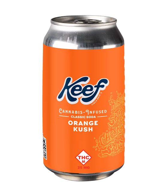 Photograph of product: 25mg Soda | Orange Kush