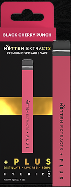 Photograph of product: Black Cherry Punch | Disposable Vape 1g