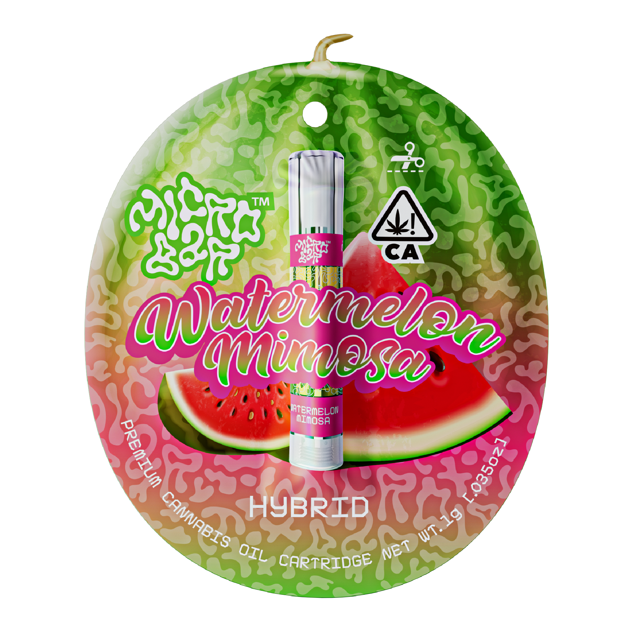 Photograph of product: WATERMELON MIMOSA (H) DISTILLATE CART 1G