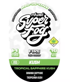Photograph of product: FIRE Liquid Diamonds Jefe Disposable Tropical Sapphire Kush