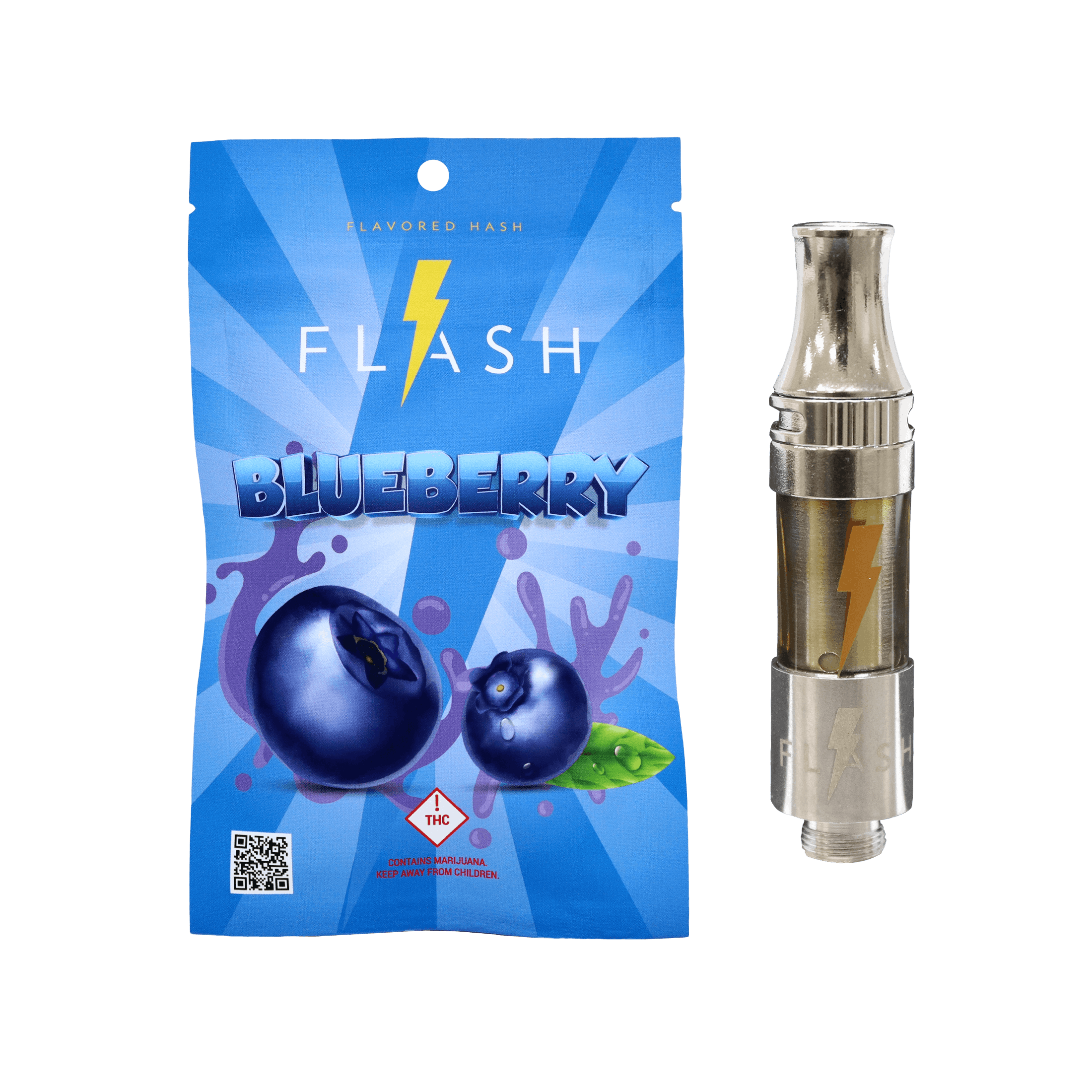 Photograph of product: Harmony Flash Blueberry Cartridge 1g