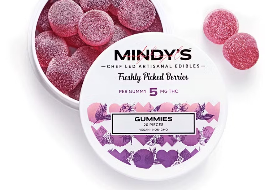 Photograph of product: Mindy's | Freshly Picked Berries Gummies | 20pk 100mg