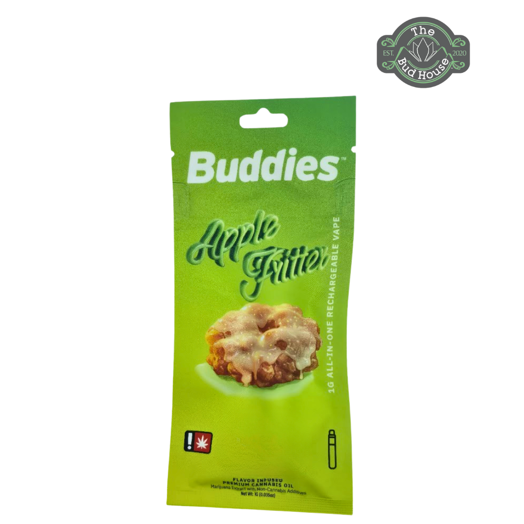 Photograph of product: Buddies 1g APPLE FRITTER FLAV-DST AIO