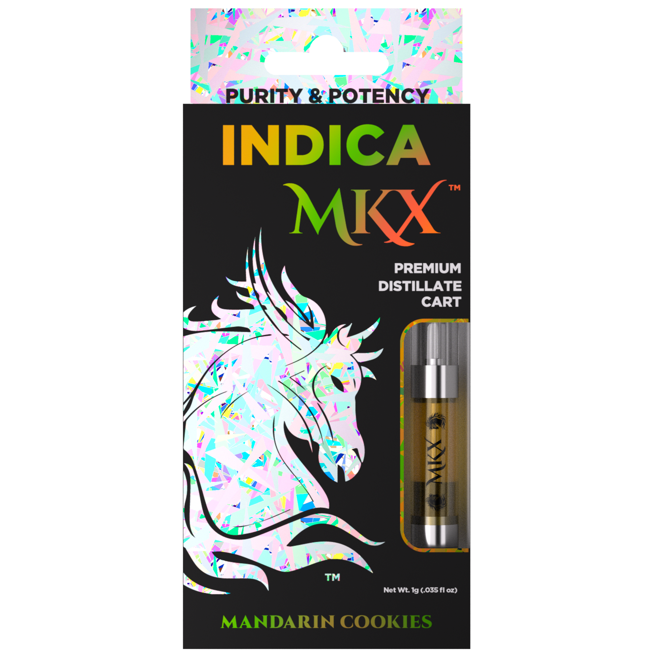 Photograph of product: MKX Cartridge | Oui'd | Mandarin Cookies