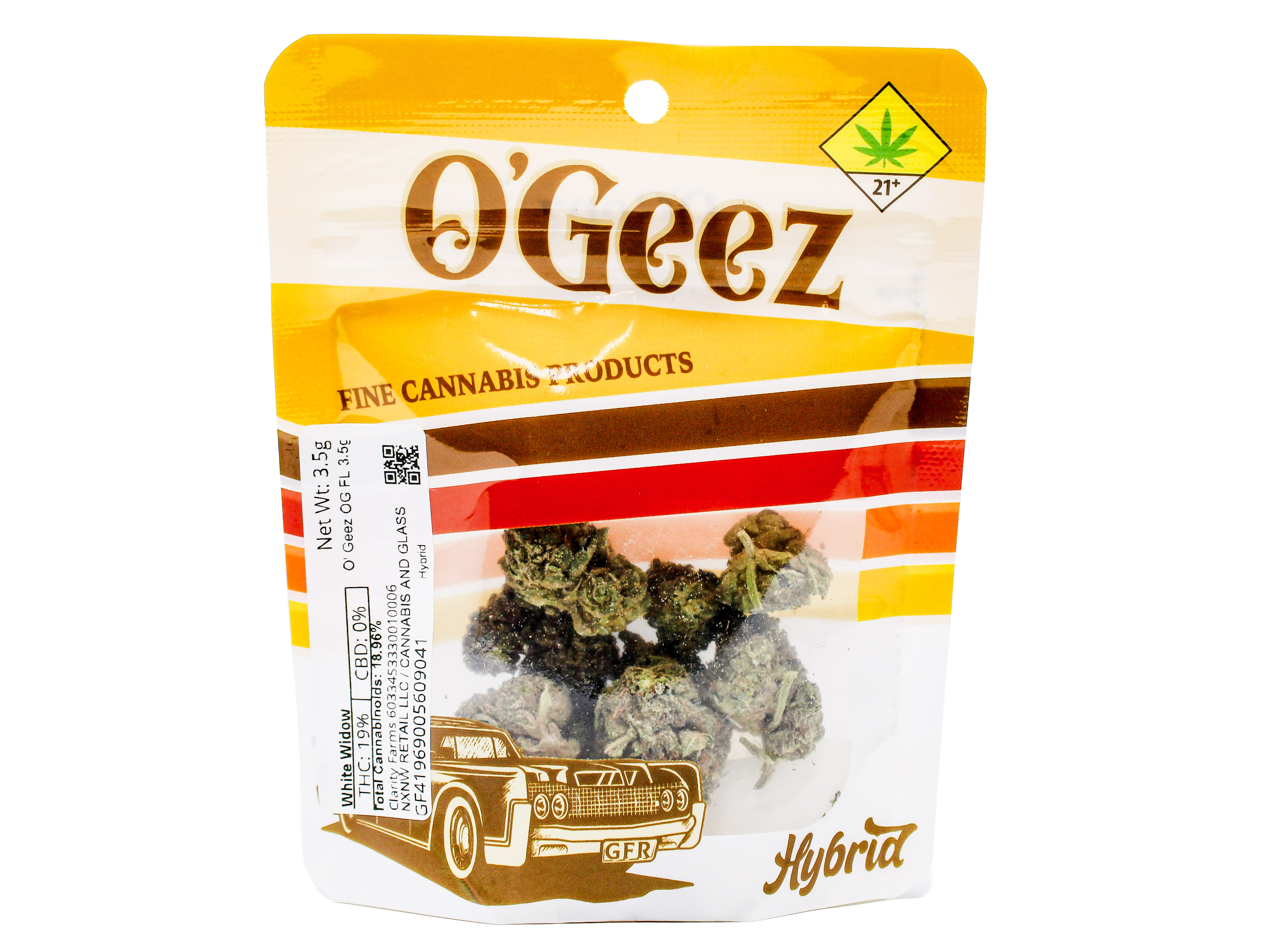 Photograph of product: COW White Widow 47747 - 3.5g