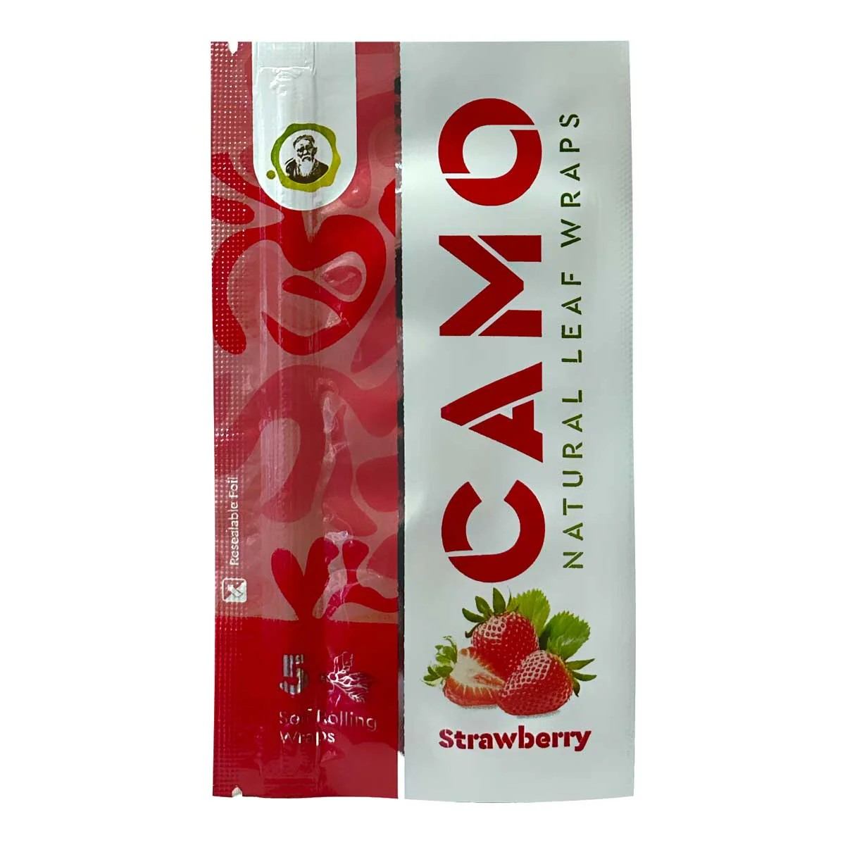 Photograph of product: Camo - Strawberry - Natural Leaf Wrap