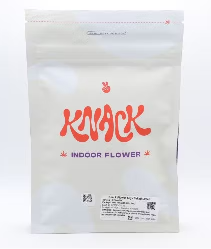 Photograph of product: Knack | 14g Indoor Flower | Baked Limez