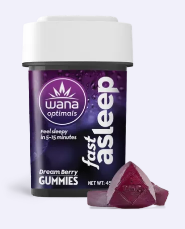 Photograph of product: Optimals Fast Asleep | 5:1:1:1 CBD:TH-oui:CBN:CBG | Soft Lozenge | 10pk/100mg:20mg:20mg:20mg