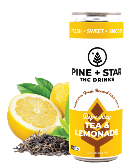 Photograph of Product: 5mg Infused Tea + Lemonade