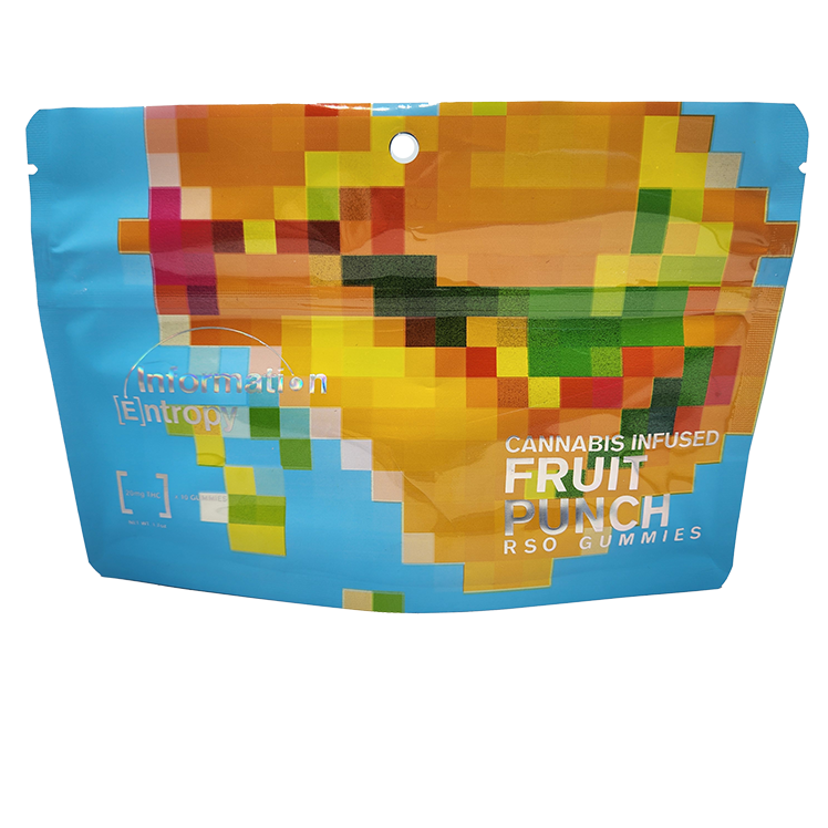 Photograph of product: Fruit Punch | RSO Gummies 200mg | Information Entropy