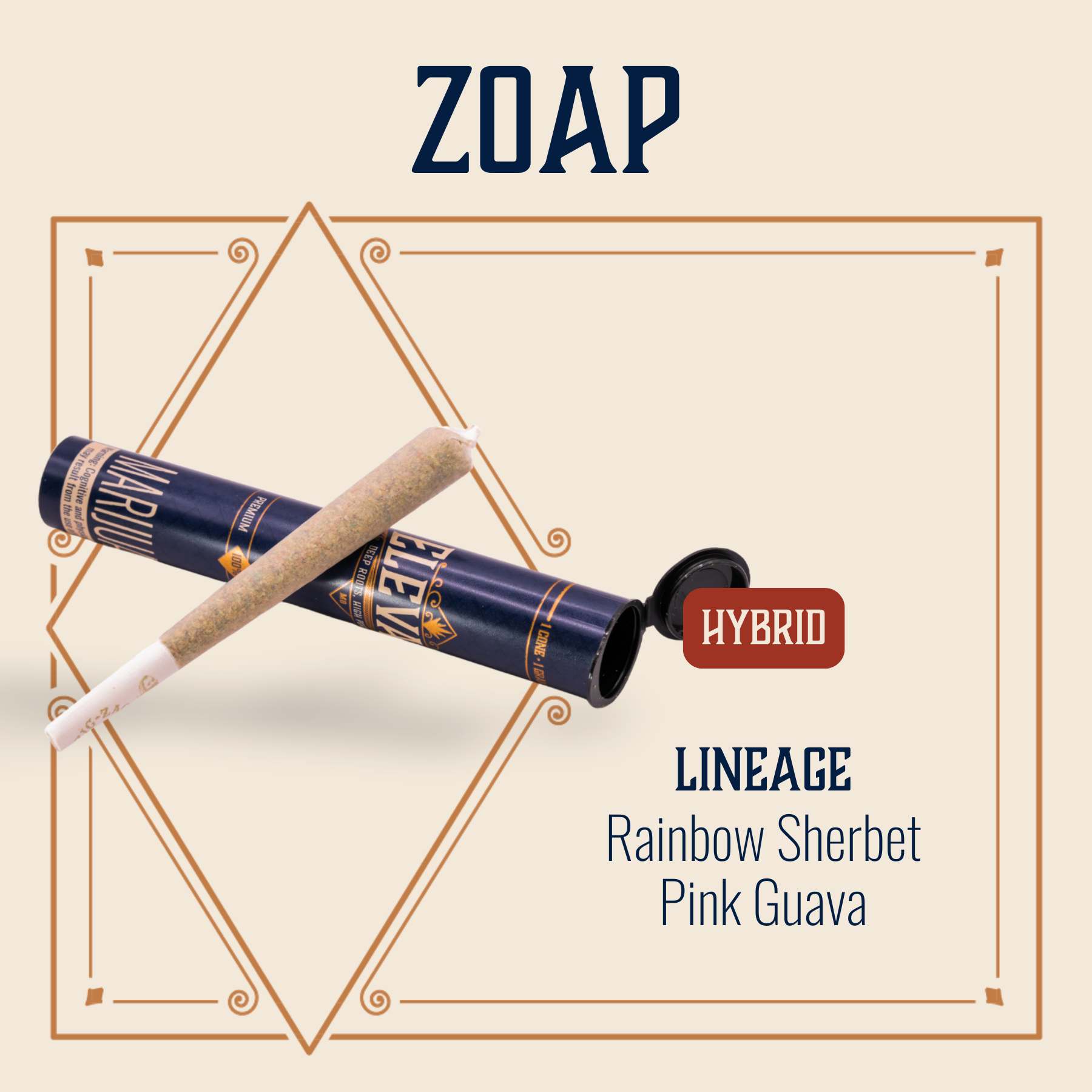Photograph of product: Zoap Pre-Roll | 1g