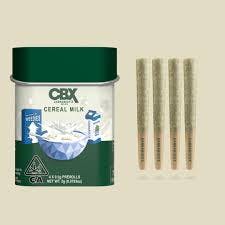 Photograph of product: Cereal Milk | 4pk Prerolls