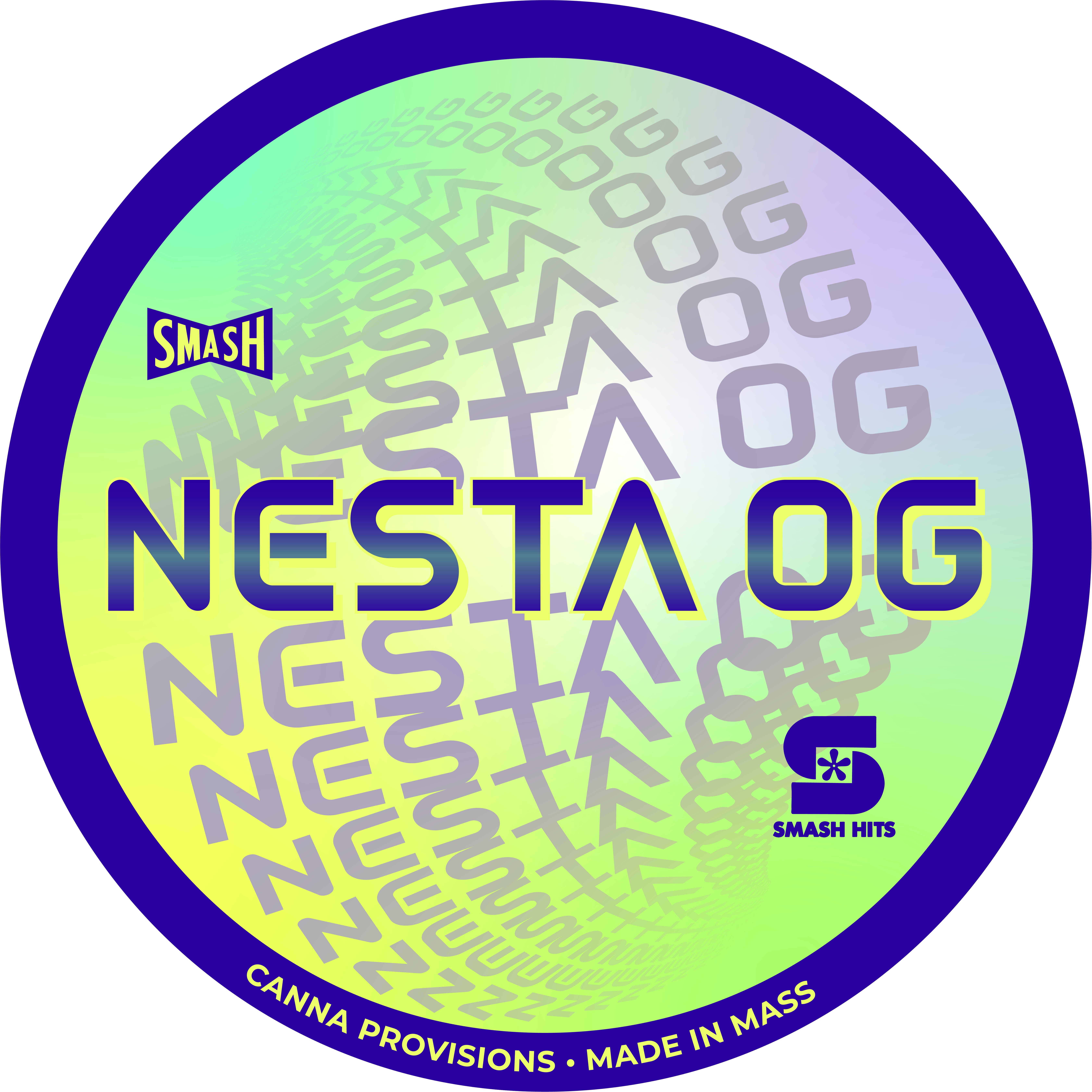 Photograph of product: Nesta OG | 3.5g | Smash Hits