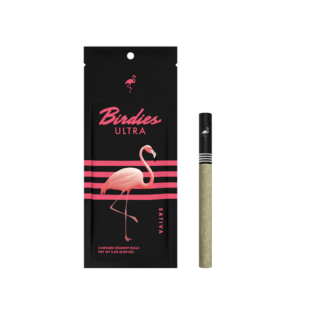 Photograph of product: Ultra Oui'd | 2.55G | .85g x 3 TH-ouia Infused Preroll Pack - 