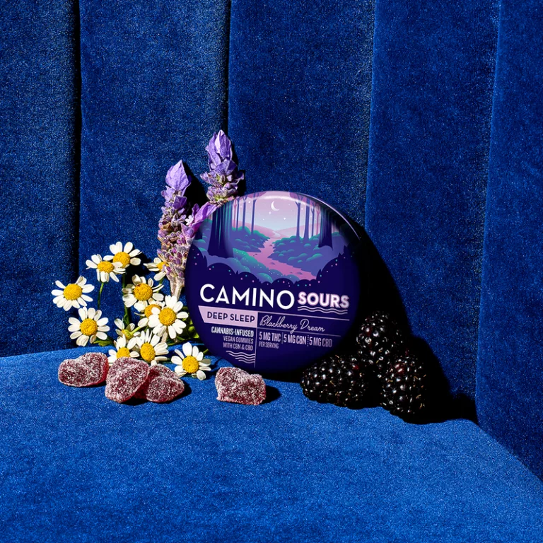 Photograph of product: Camino | Blackberry Dream | 1:1:1 | Sour Gummies | 20pk