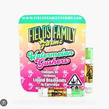 Photograph of product: WATERMELON GUSHERS 1G LIQUID DIAMOND CARTRIDGE