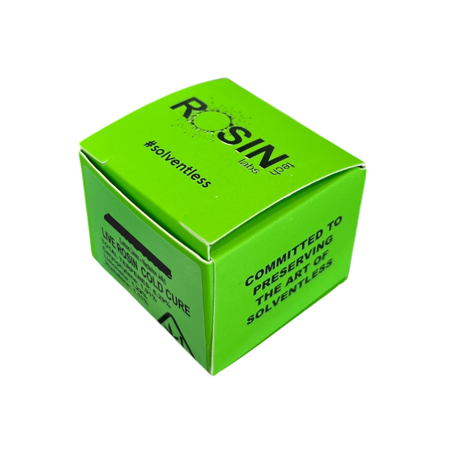 Photograph of product: Blue Dolphin Green Label Cold Cure Rosin Tech Labs