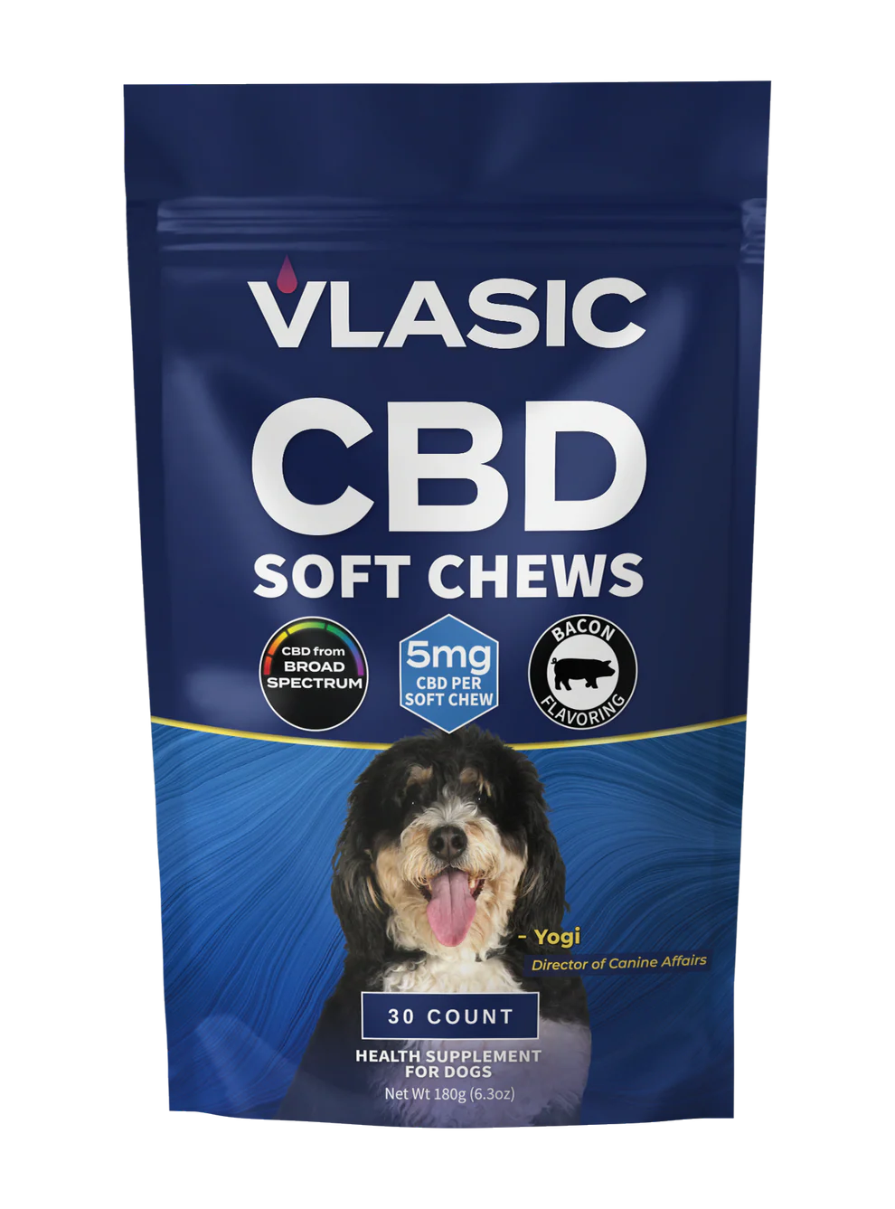 Photograph of product: CBD Broad-Spectrum Pet Chews - Bacon 30pk