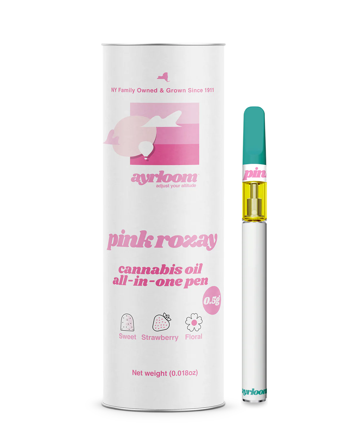 Photograph of Product: Ayrloom AU- Vape AIO - Pink Rozay