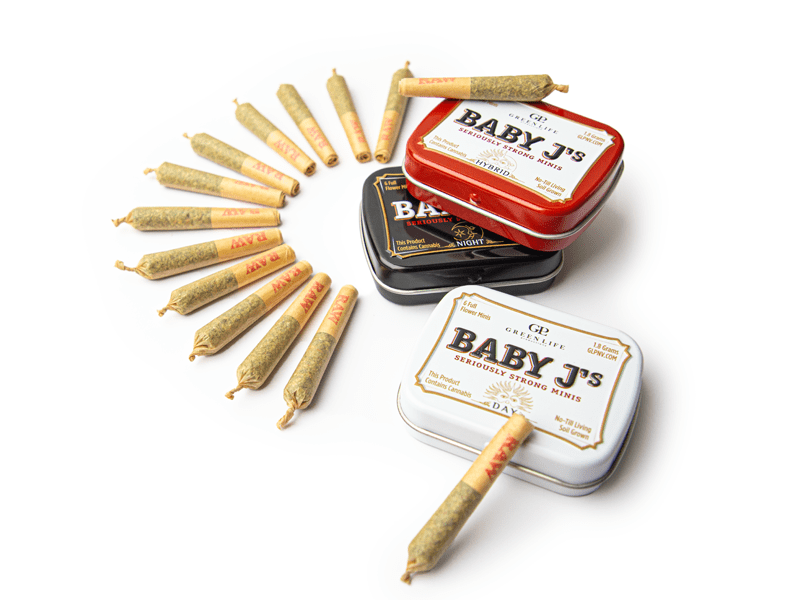 Photograph of product: GLP - Baby J's 6pk - Miss Strawberry Cough #15 (SH) (1.8g)