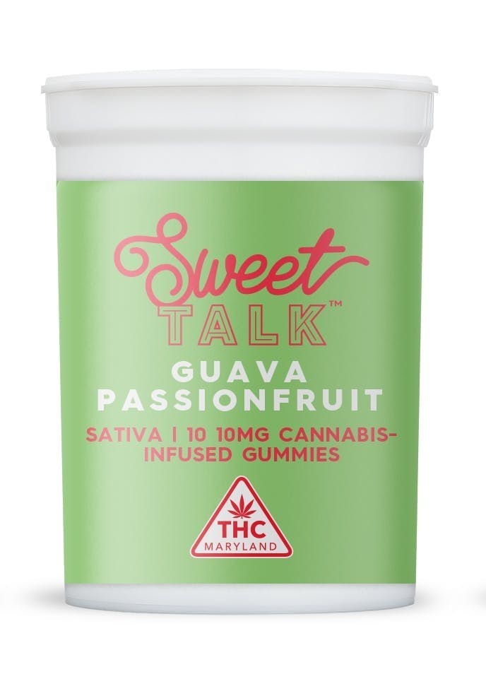 Photograph of product: Guava Passionfruit Gummies 10mg 10pk | 100mg