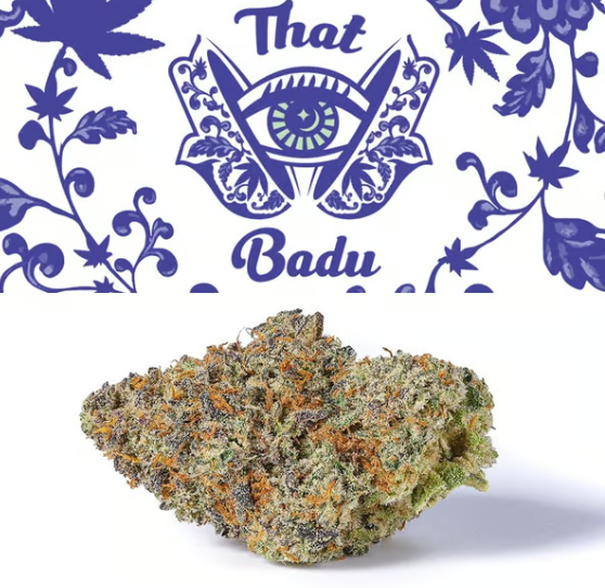 Photograph of product: Cookies - Flower - That Badu (3.5g)