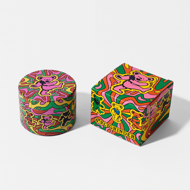 Photograph of product: Grateful Dead | Dancing Bears | 4 Piece Grinder