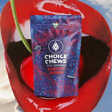 Photograph of product: Choice | Gummies | Chronic Cherry Berry | 200mg (Oui'd)