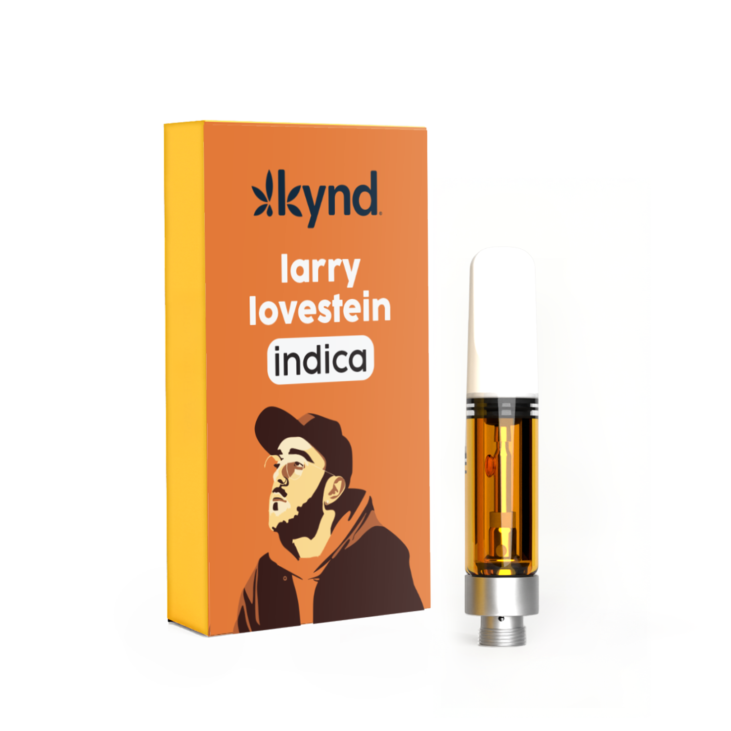 Photograph of product: Kynd Larry Lovestein (I) CDT Vape Cartridge 1g
