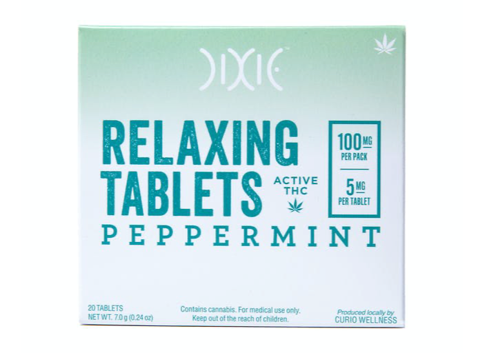 Photograph of product: **ONE LEFT** Relaxing [5mg TH-oui-20pk] Mints || Dixie