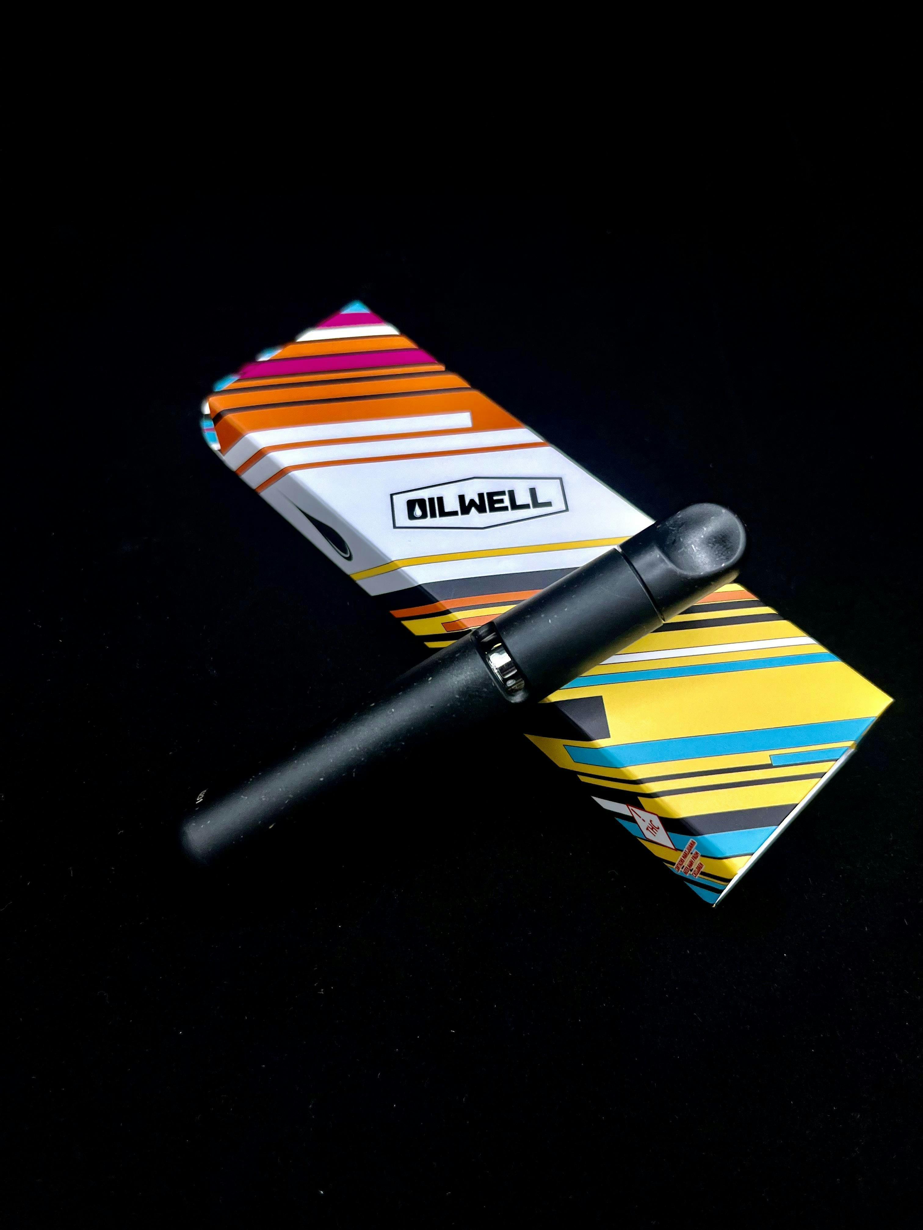 Photograph of product: Oilwell Sticky Dosido Live Resin Disposable Cartridge 1g
