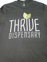 Photograph of product: THRIVE Black Logo T-Shirt