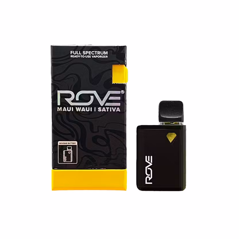 Photograph of product: Rove - Maui Waui - Live Resin Diamond AIO Vape Pen