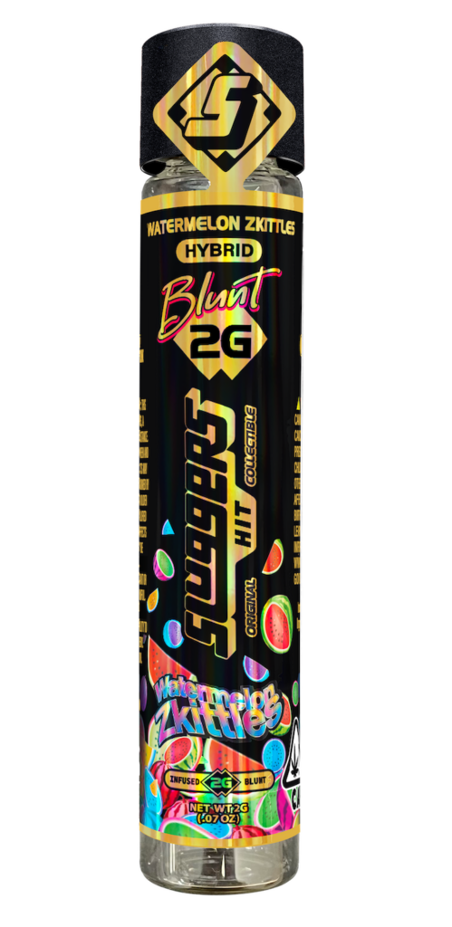 Photograph of product: Sluggers - Watermelon Zkittles 2g Infused Blunt Oui'd