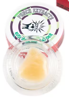 Photograph of product: 1g Kush Reserve BHO Badder - Punch