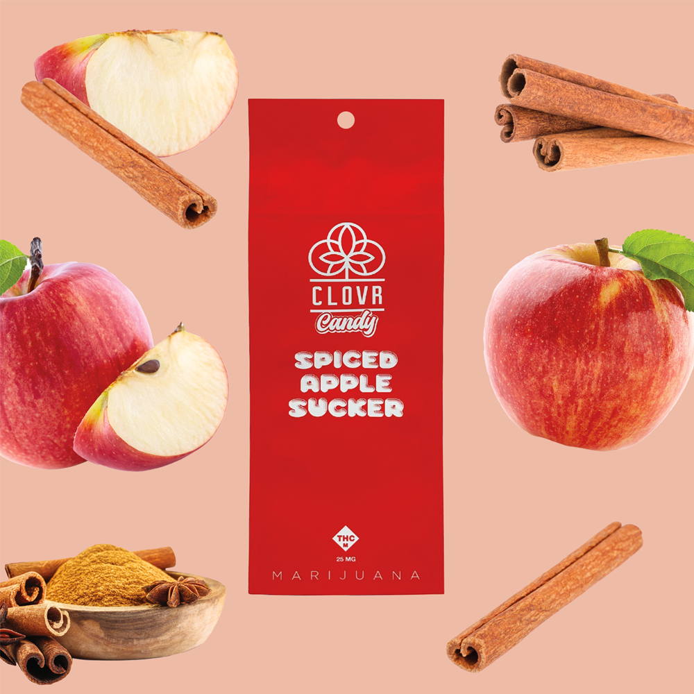 Photograph of Product: Spiced Apple - Sucker - 25mg