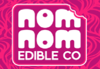 Photograph of product: Nom Nom - Blood Orange Peach Sleep Gummies 200MG