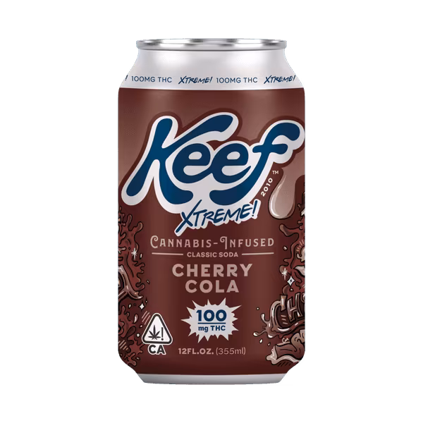 Photograph of product: 100mg Cherry Cola (Hybrid) Keef Xtreme Soda $17