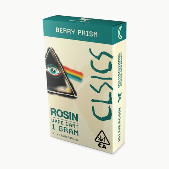 Photograph of product: CLSICS - VAPE (LIVE ROSIN) - Oui'd - BERRY PRISM