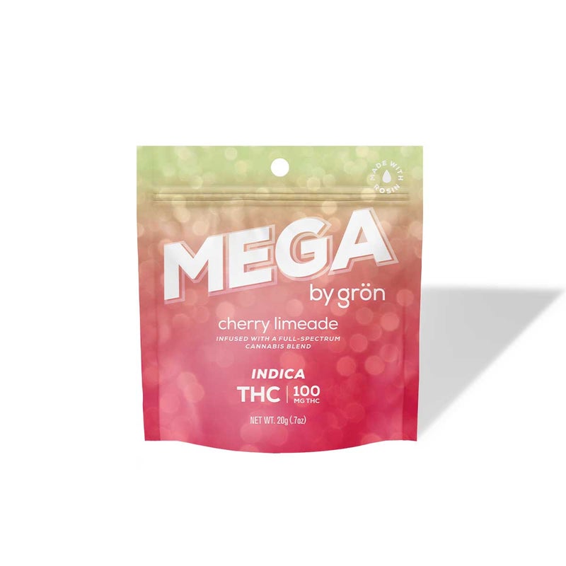 Photograph of product: Cherry Limeade Oui'd MEGA | Gummie [1pk x 100mg]