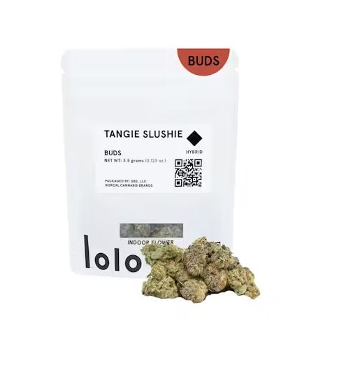 Photograph of product: Lolo Tangie Slushie 3.5g Prepack