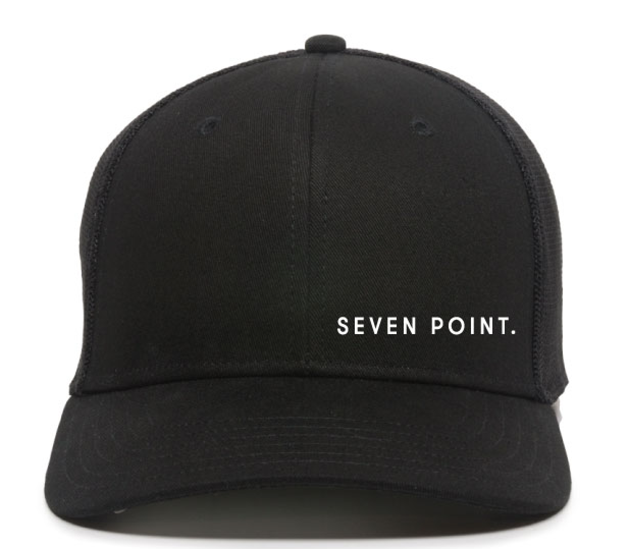 Photograph of product: SEVEN POINT. HAT BLACK