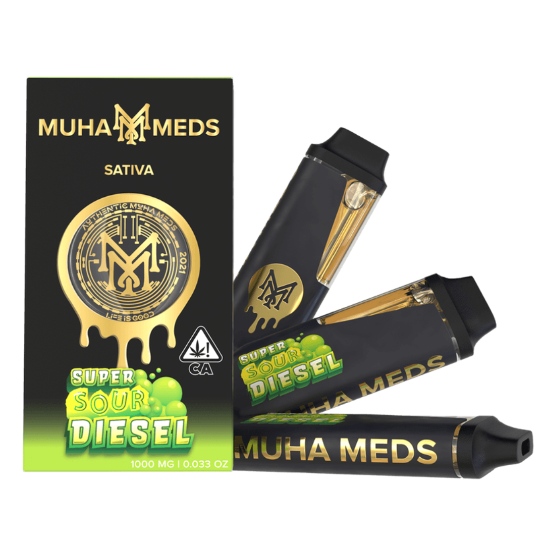 Photograph of product: MuhaMeds - Disposable - Super Sour Diesel