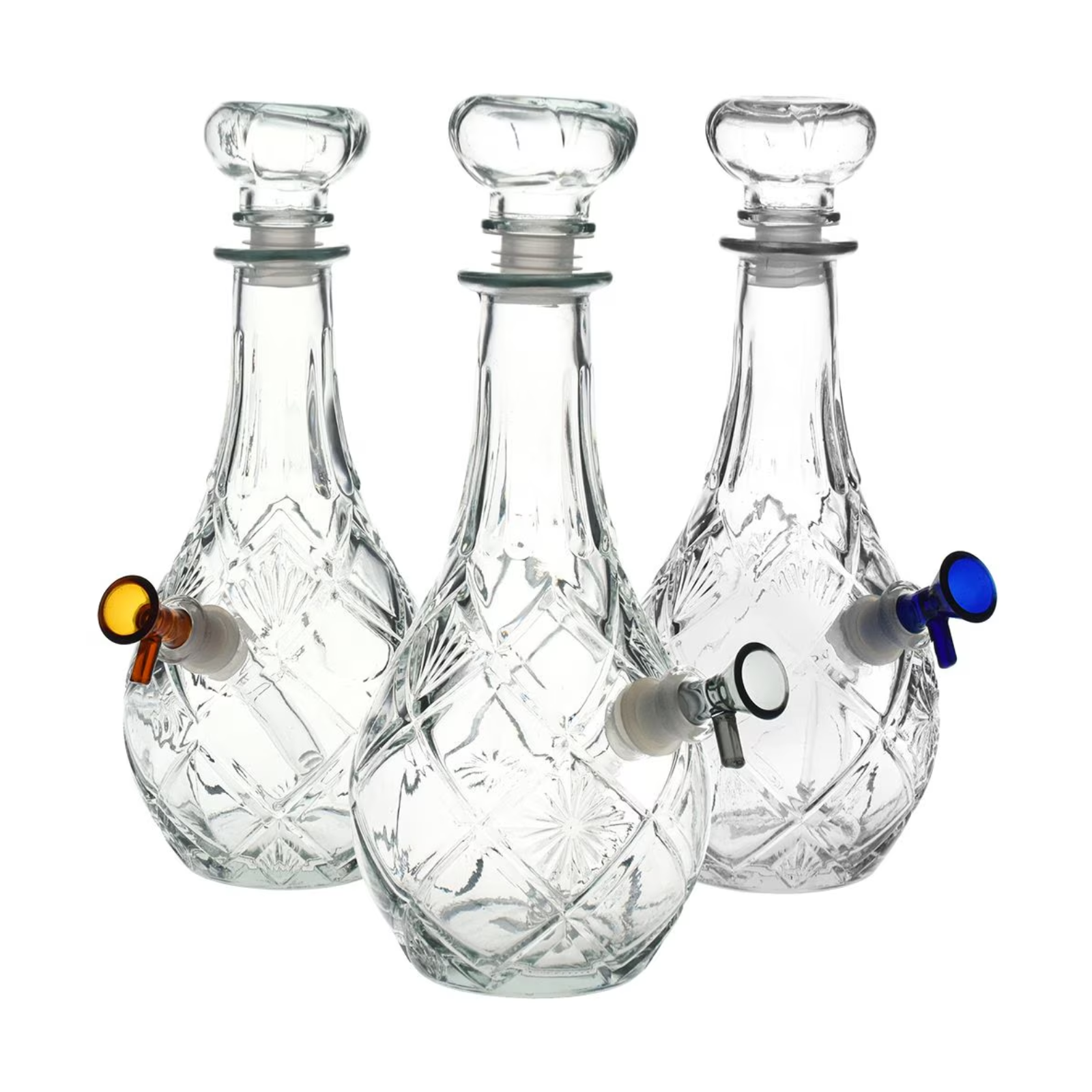 Photograph of product: Bong | Vintage Decanter Style Glass Water Pipe- 9" | AFG