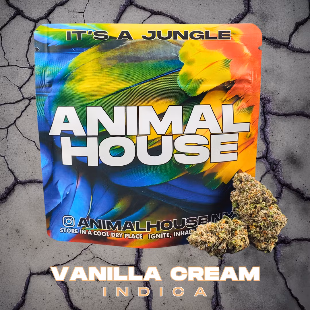 Photograph of product: Animal House | Vanilla Cream | 3.5G