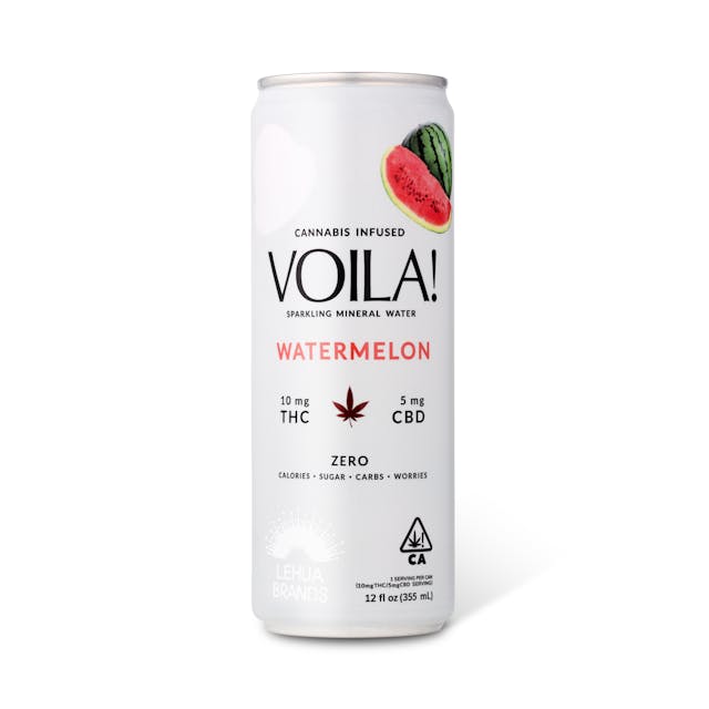 Photograph of product: Watermelon 2:1 Sparkling Mineral Water - 10mg - 